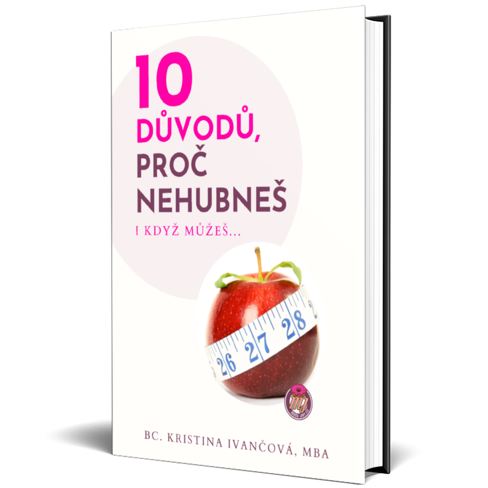 Cover e-booku 10 důvodů, proč nehubneš